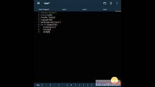 Famous Draw by Python code using pydroid 3. Python turtle code.#python #coding #viral Profile