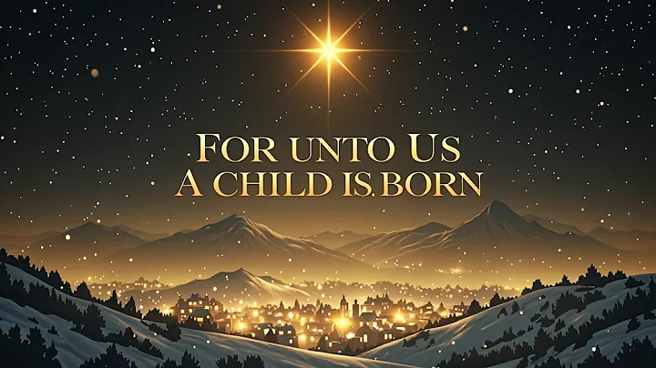 For Unto Us a Child Is Born | Isaiah 9:6–7 KJV Christmas Story