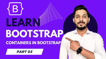 03 - Containers in Bootstrap Tutorial in Urdu / Hindi | Yazdan Haider