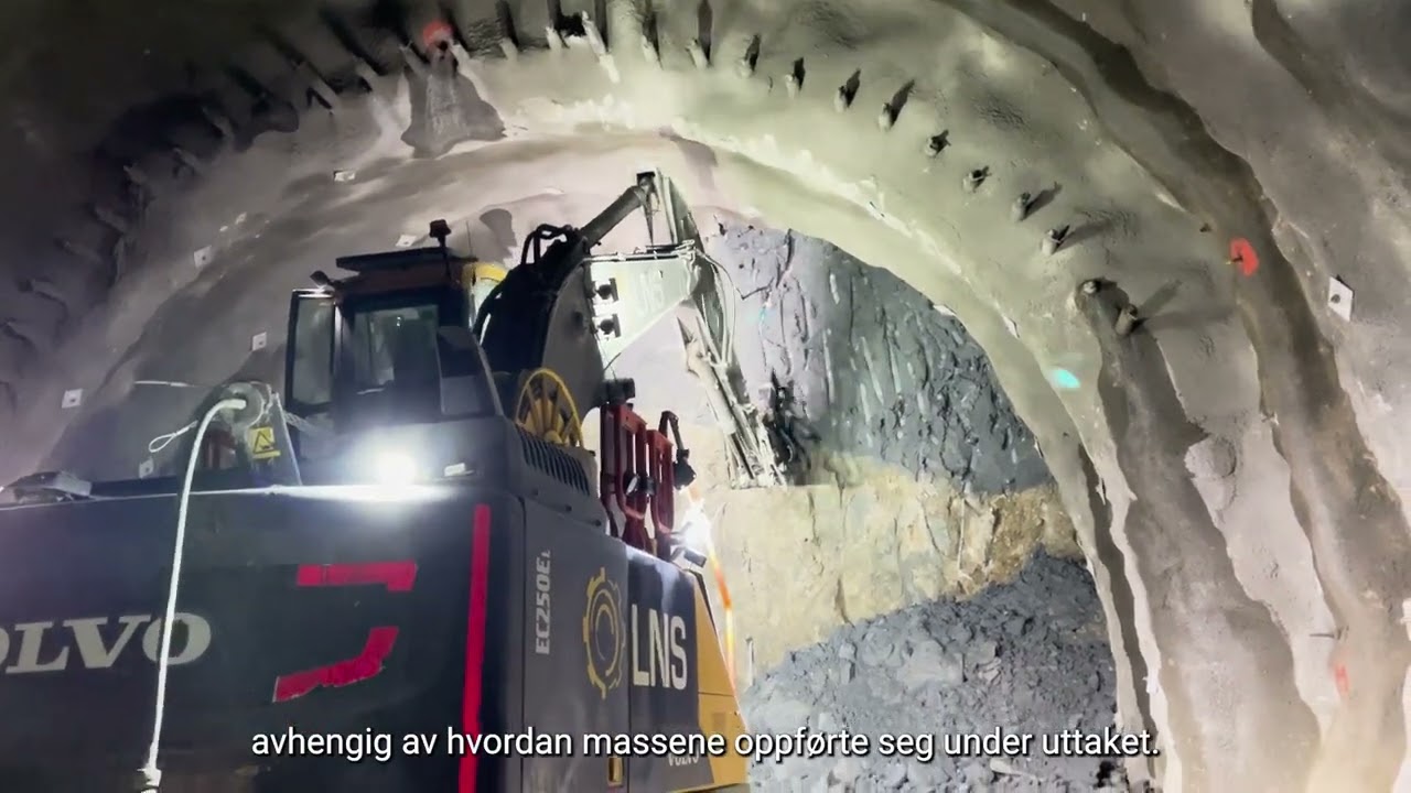 Bergåstunnelen løsmassesone E6 Svenningelv-Lien