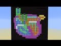 Working Valentine's Day Heart in Minecraft