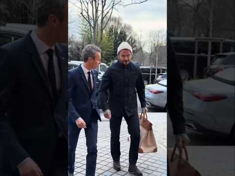 David Beckham outfit
