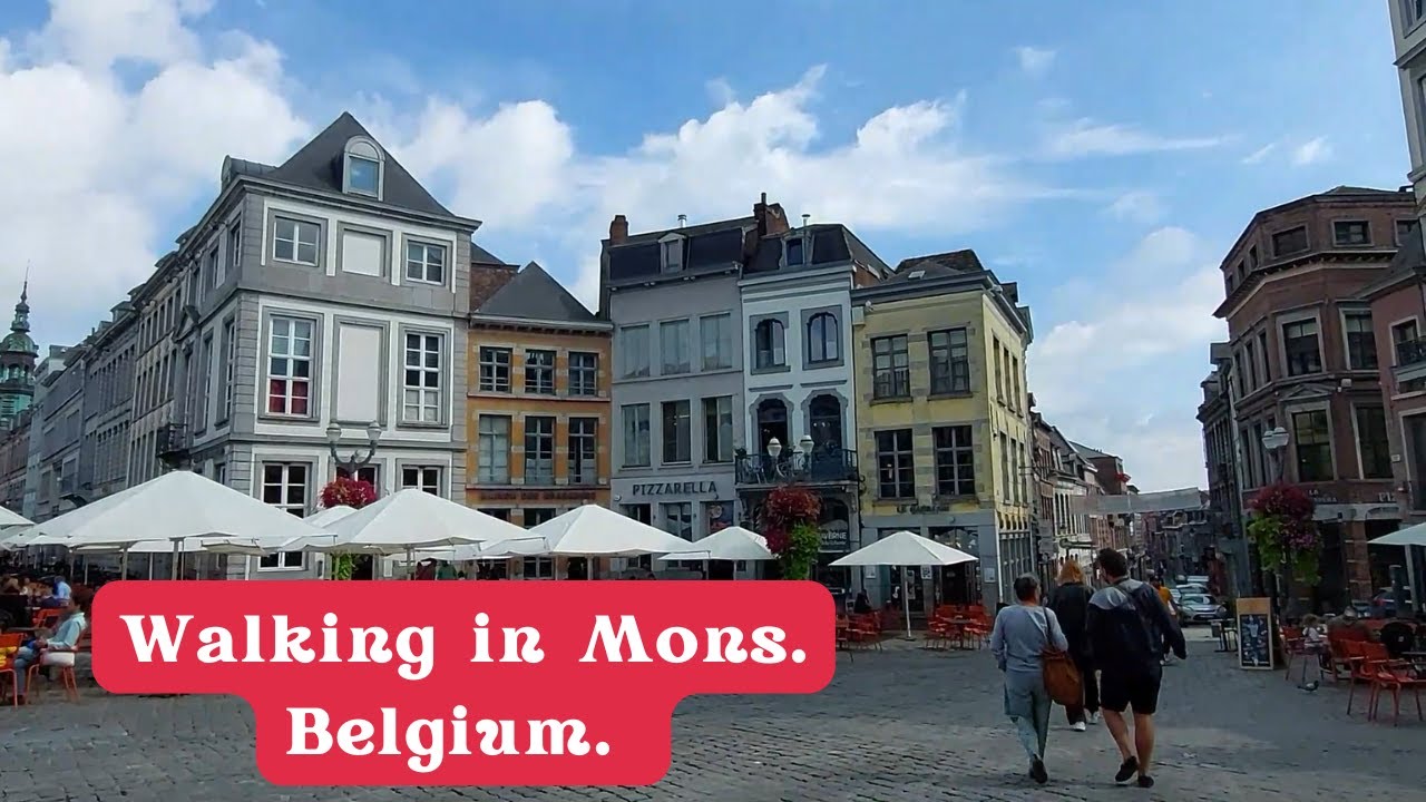 Walking Tour Mons, Belgium