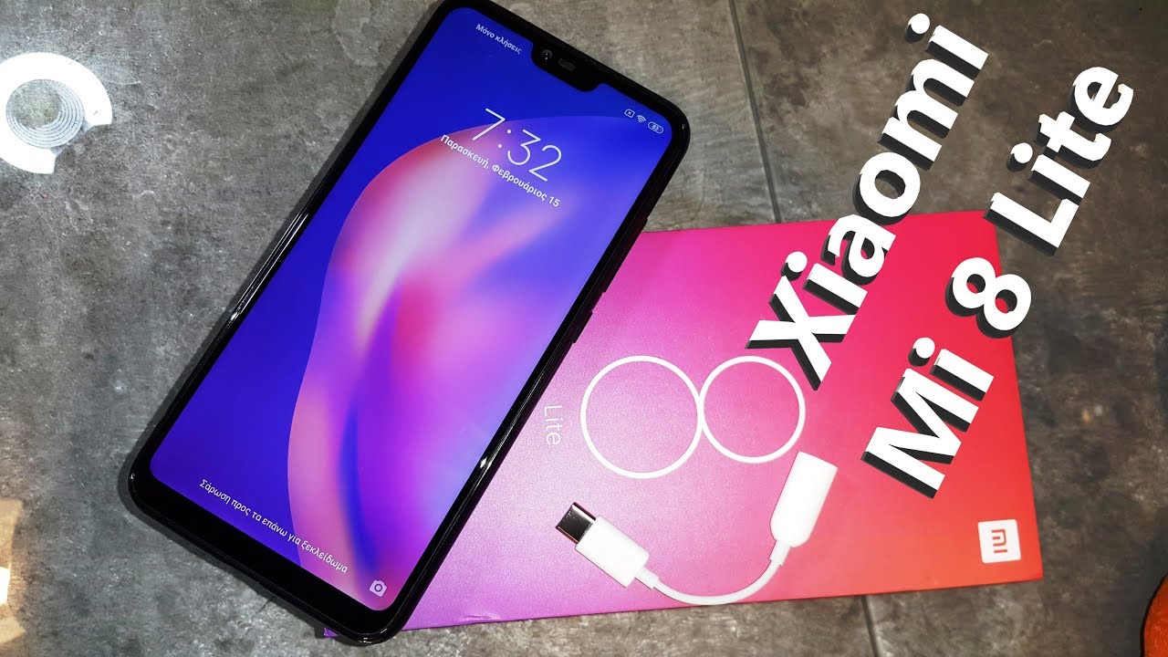Xiaomi Mi 8 Lite, Unboxing, ενεργοποίηση & mini camera review. (in ...