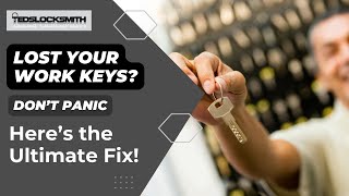 Lost your Keys? Here’s How a Locksmith Can Save the Day! 🔐
