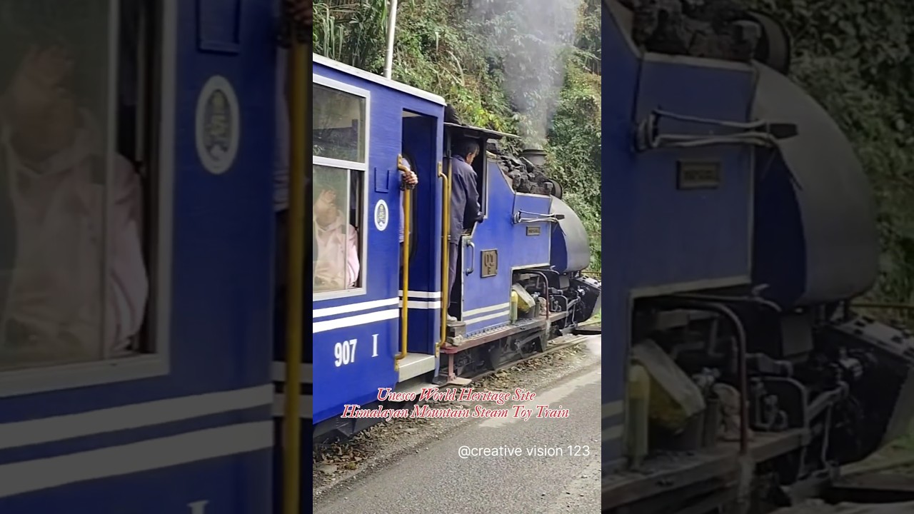 Unesco World Heritage Site Himalayan Mountain Steam Toy Train 