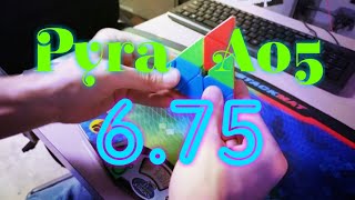 Pyraminx Ao5 | 6.75
Hi. This is kind close to my current PB of 5.90 ao5. Thanks for Watching! Scrambles below...
Generated By csTimer on 2018-8-18
avg of 5: 6.75
Time List:
1. 5.94 B R U B L R U L l r u
2. (7.81) U L R B L R B L b
3. (5.92) L R L B U R L U r
4. 6.69 U B U R U B L U l r
5. 7.63 L U R B U B R U r b u Pyraminx Ao5 | 6.75