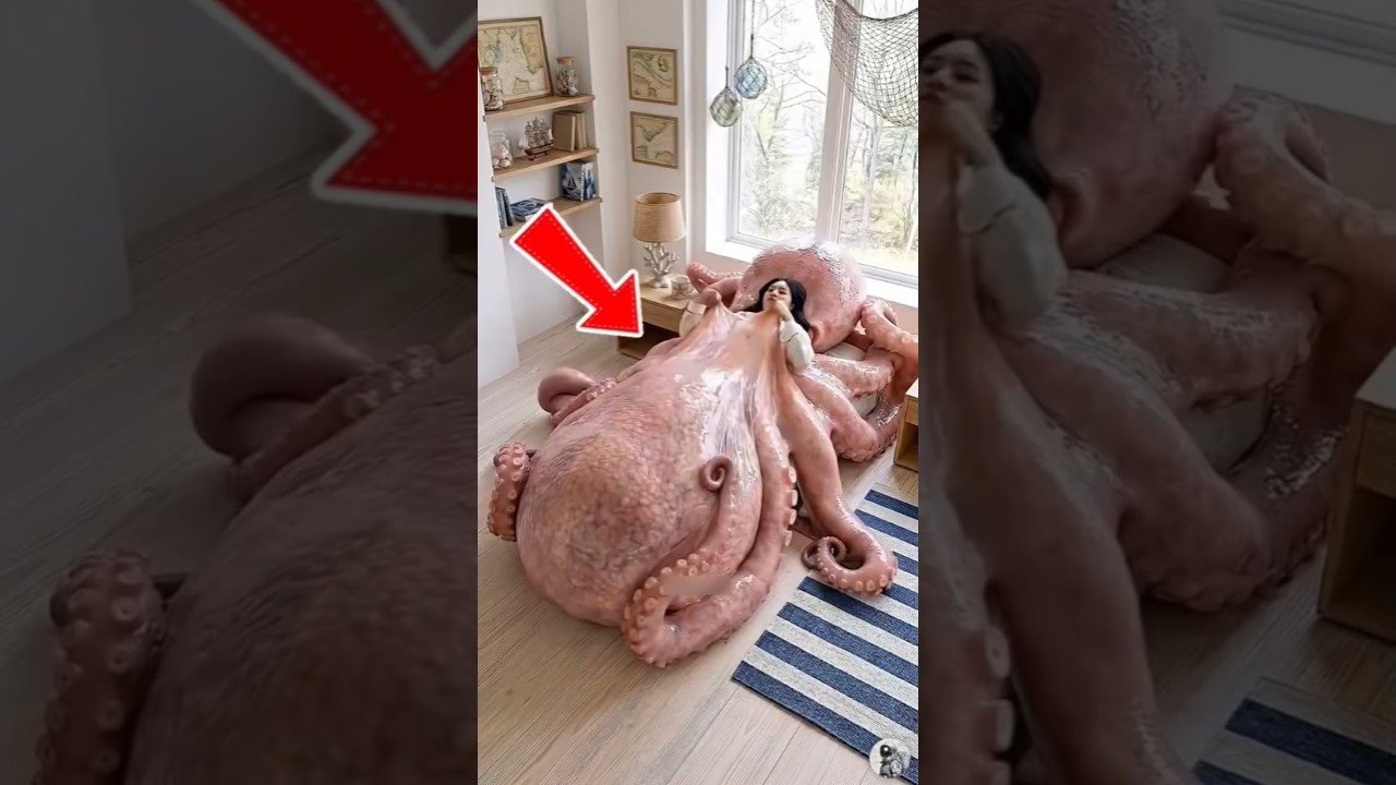 She Slept on the World's Creepiest Beds! 😱 Would You? #CreepyBeds #ScaryShorts #Viral
