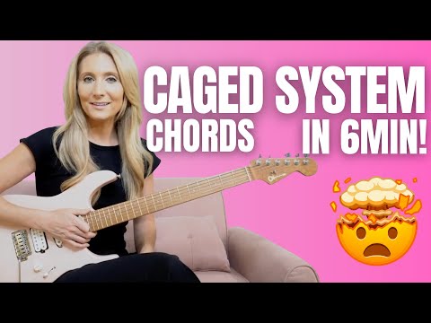 CAGED System Chords Explained in 6min!