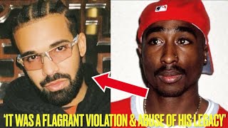 Drake THREATENED By Tupac Estate With LAWSUIT For Using Tupac AI Voice In Diss Song