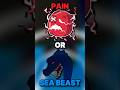 Sea Beast vs Pain Fruit... Who Wins? 👀
