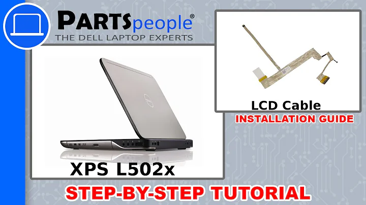 Dell XPS 15 (L502X) LCD Cable How-To Video Tutorial