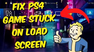 How To Fix PS4 Game Stuck On load Screen 2023 screenshot 4