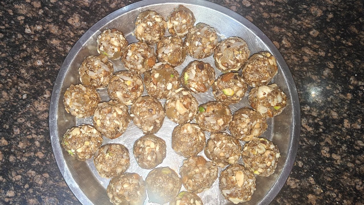  Sugar free dryfruit ladoo 💞🌸🌷🤤 