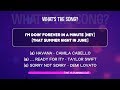 What's the song? | Lyrics QUIZ from BILLBOARD HOT100 January 2018