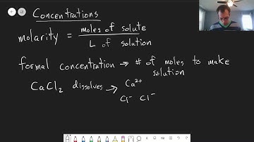 Chapter 1: Molarity and Molality | CHM 214 | 005