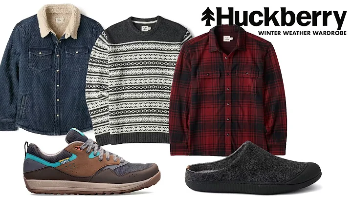 Winter Weather is HERE!  Stay Warm and Look Good with the Huckberry Winter Wardrobe Round 2