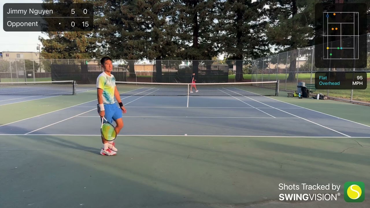 Jimmy vs. Eric. 1 Set. USTA 4.5 Singles. 11/1/2024