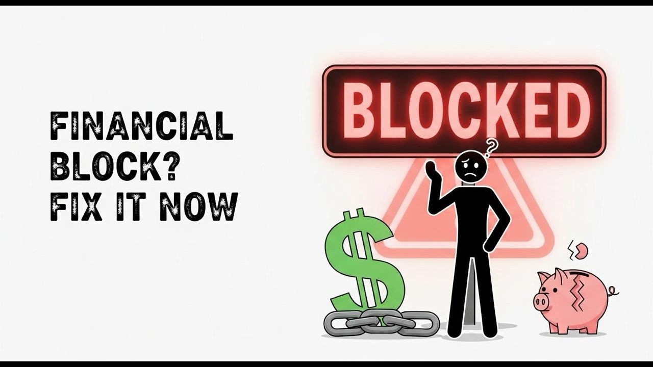 Financial Block The #1 Financial Block Keeping You Broke (And How to Fix It FAST ...