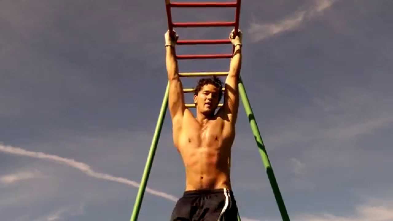 World Record Abs circles (20x) on bars (98 kg/1m 92 cm) and Power Body