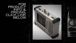 Anritsu MS2711D HandHeld Spectrum Master Analyzer