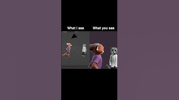 Art of “cheating” to the camera