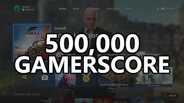 500,000 GAMERSCORE! Looking over my Gamercard & talking about games and achievements at 500k!