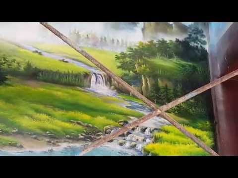 Video Vẽ Tranh 3D | Cây bồ đề trong quá trình hoàn thiện. Đã... - youtube