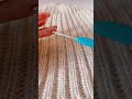 かぎ針編みでブリオッシュ編みのようなリブステッチ♡