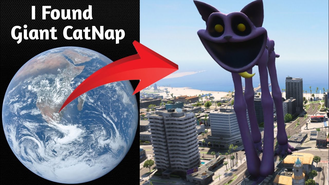 I Found Giant CatNap 😱🤯 on google maps and google earth 🌏 #map #earth ...
