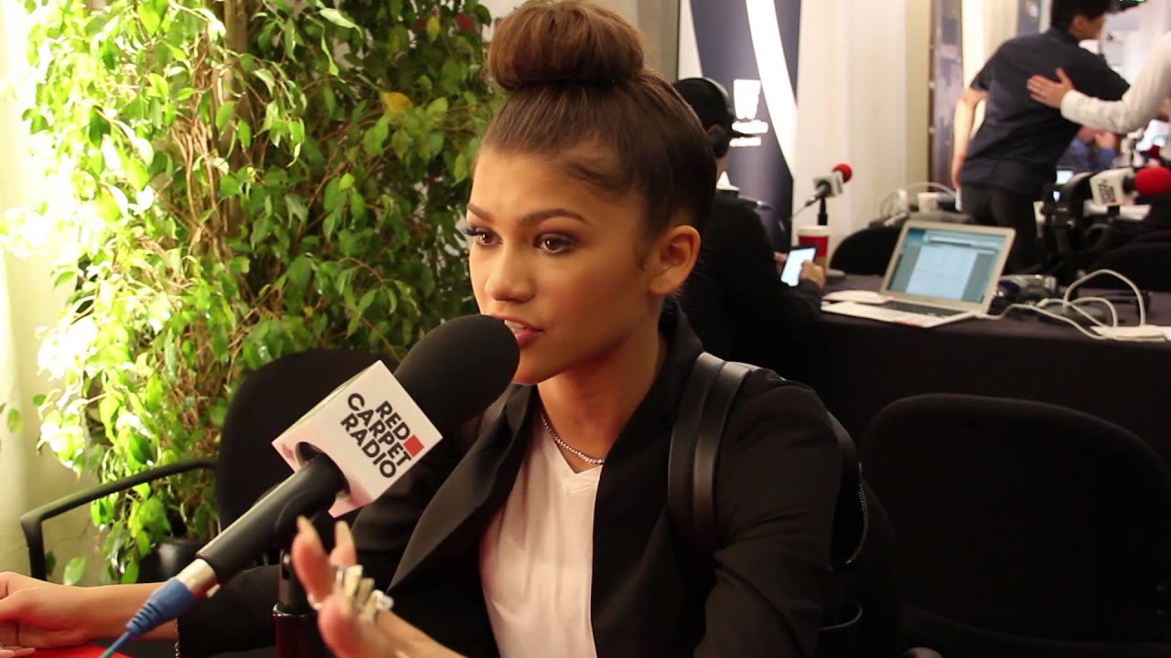 Zendaya Backstage At The AMAs