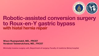 Robotic Assisted Conversion surgery to RYGB 2