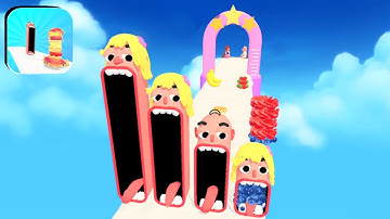 PANCAKE RUN 🥞🍽🍎 Game All Levels Android iOS NEW GAMEPLAY BIG UPDATE Level 13-14 - 17.66 Mt