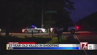 No arrests made in shooting death of 17-year-old in Apex