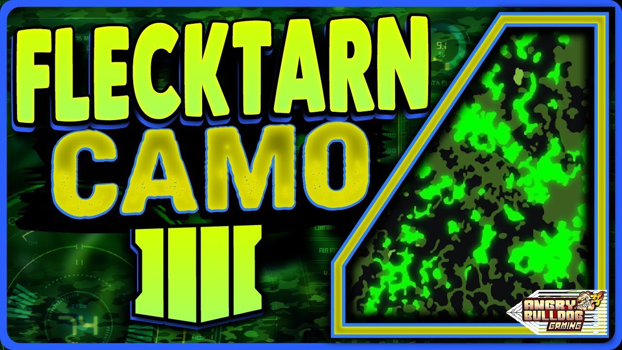 COD-BO4 FLECKTARN CAMO TUTORIAL │PAINTJOBS │1080P