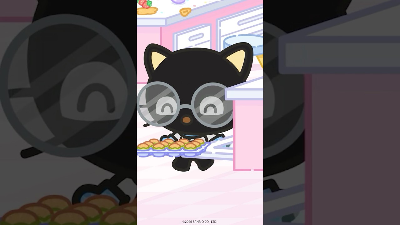 キティのミニミニカップケーキ パート１ #サンリオ #サンリオアニメ #スーパーキュートアドベンチャーズ #shorts