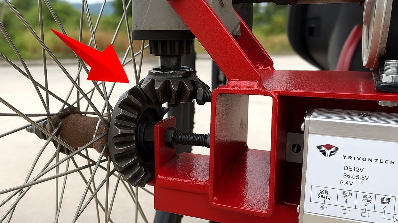 Ваш велосипед будет ехать невероятно быстро с этим бесцепным мотором | Идеи сборки бесцепного мотора