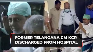 Former Telangana CM KCR discharged from hospital after successful hip replacement