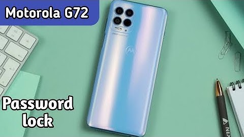 How To Set Screen Lock Password In Moto G72, Screen Lock Password Setting How To Set
