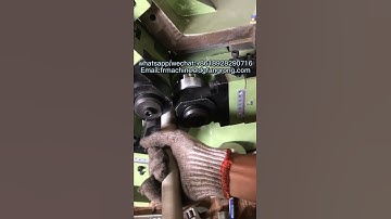 Water pipe thread rolling machine #thread #rolling #pipe #metal #machine