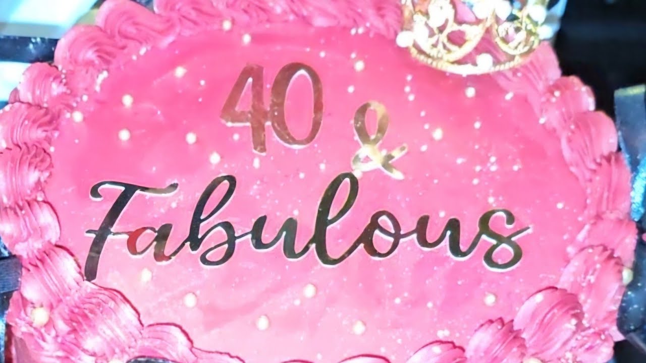 VLOG| JESSICA'S  40TH  BIRTHDAY BASH