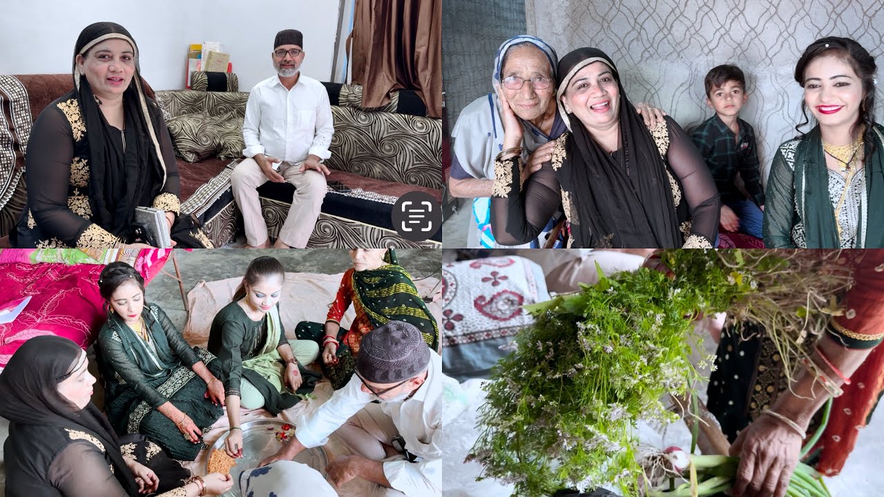 Mumy Apne Sasural Gaye😍||￼￼ village life||￼Waha Ke vegetable||😋￼ ￼