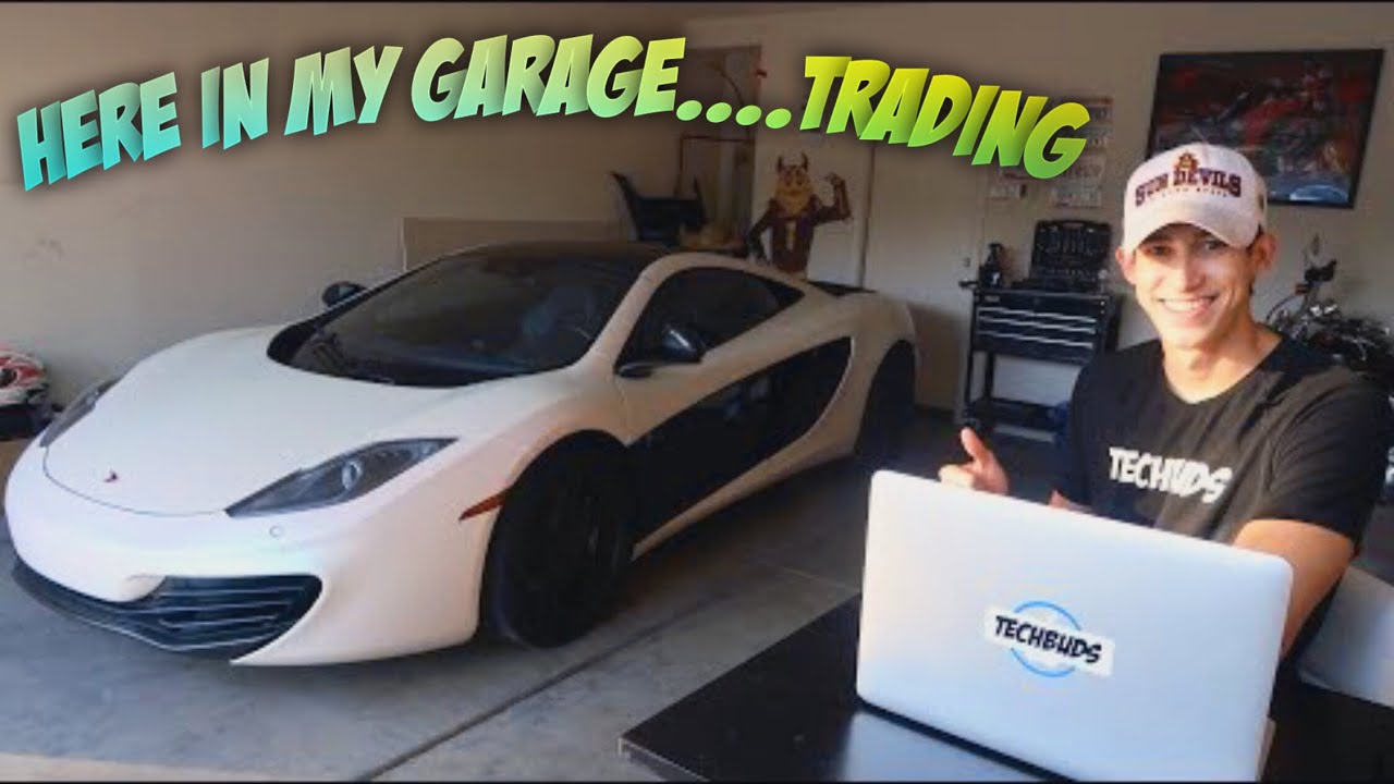 Here In My Garage | Catching A 40% Runner Live Trading $XXII $LINU