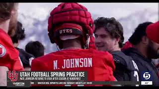 Nate Johnson Excited To Be Back With Utah Football