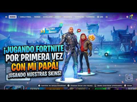 🏆 INCREDIBLE!! MY DAD PLAYS FORTNITE FOR THE FIRST TIME (You Won't Believe What Happened!) 🔥✨