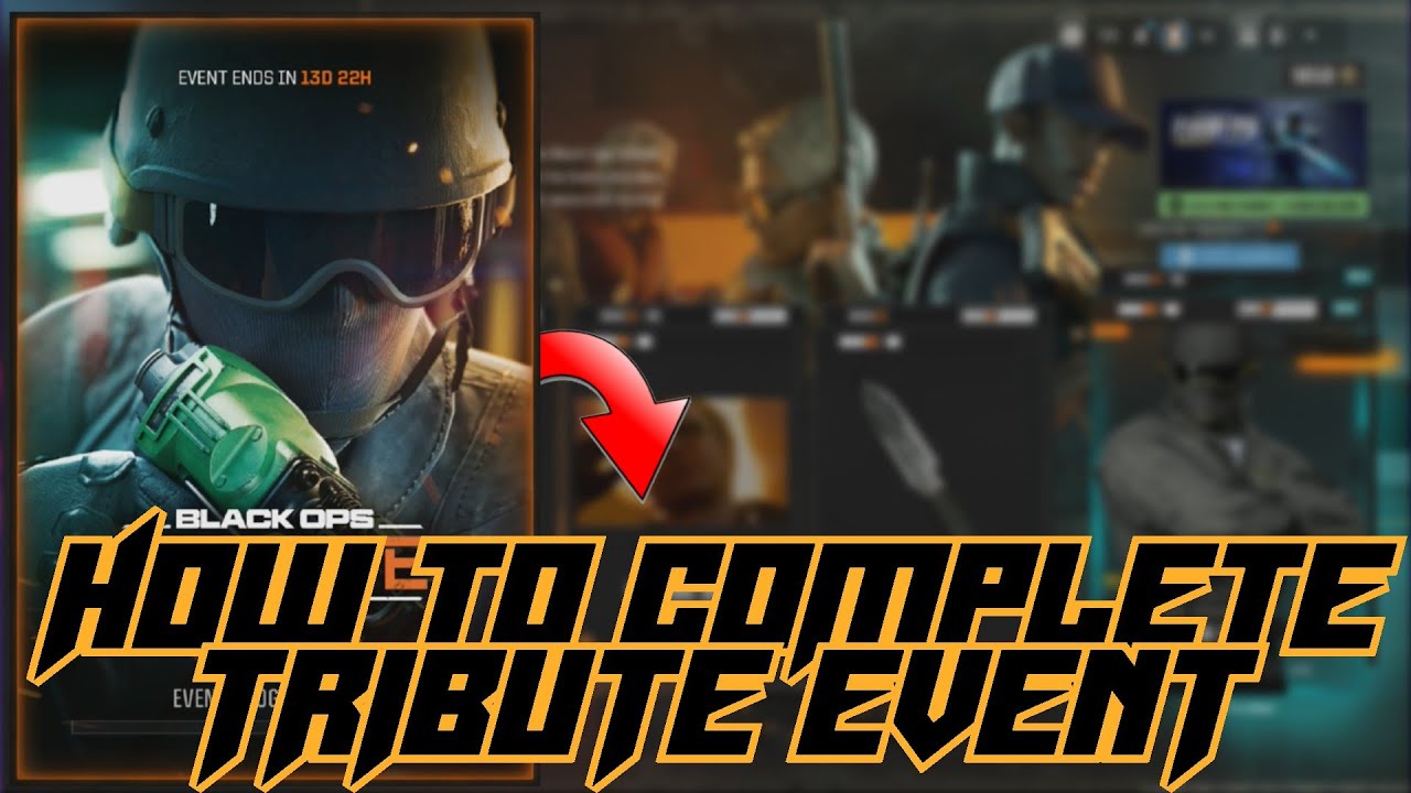BLACK OPS 6 TRIBUTE EVENT COMPLETE FAST