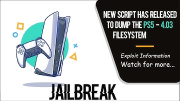 New Script Has Released To Dump The PS5 4.03 Filesystem