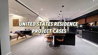 PA HOME Designs Modern Interior Whole House Customized For United States Residence Project Cases