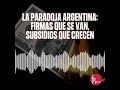 La paradoja argentina: firmas que se van, subsidios que crecen