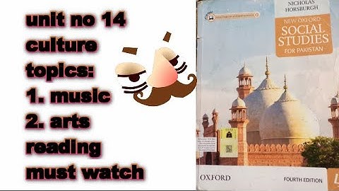 Class 4 Social Studies Chapter 14 Lecture 2 topics music and arts reading by educational tips